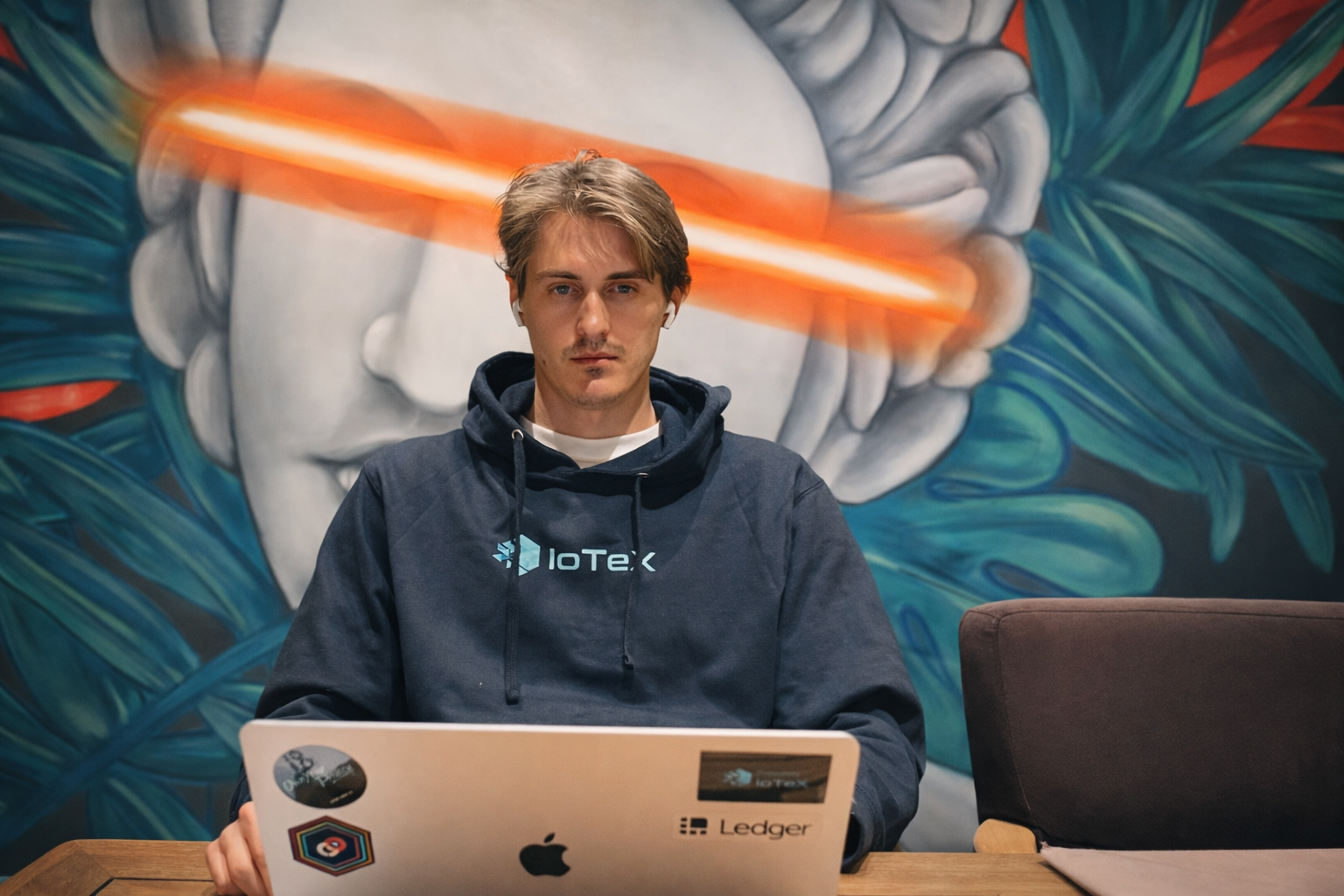 Nikita Ruban at work